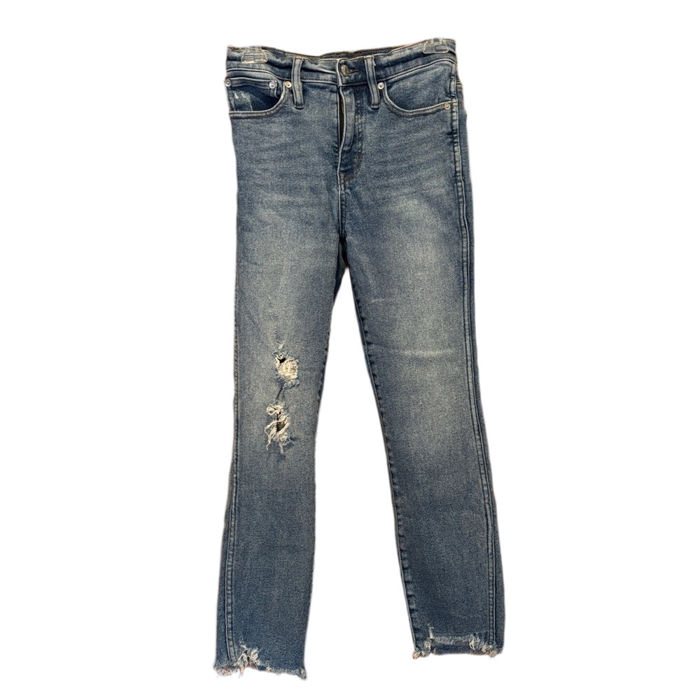 Point Sur Women's 10" Hightower Straight Distressed Jeans Size 26